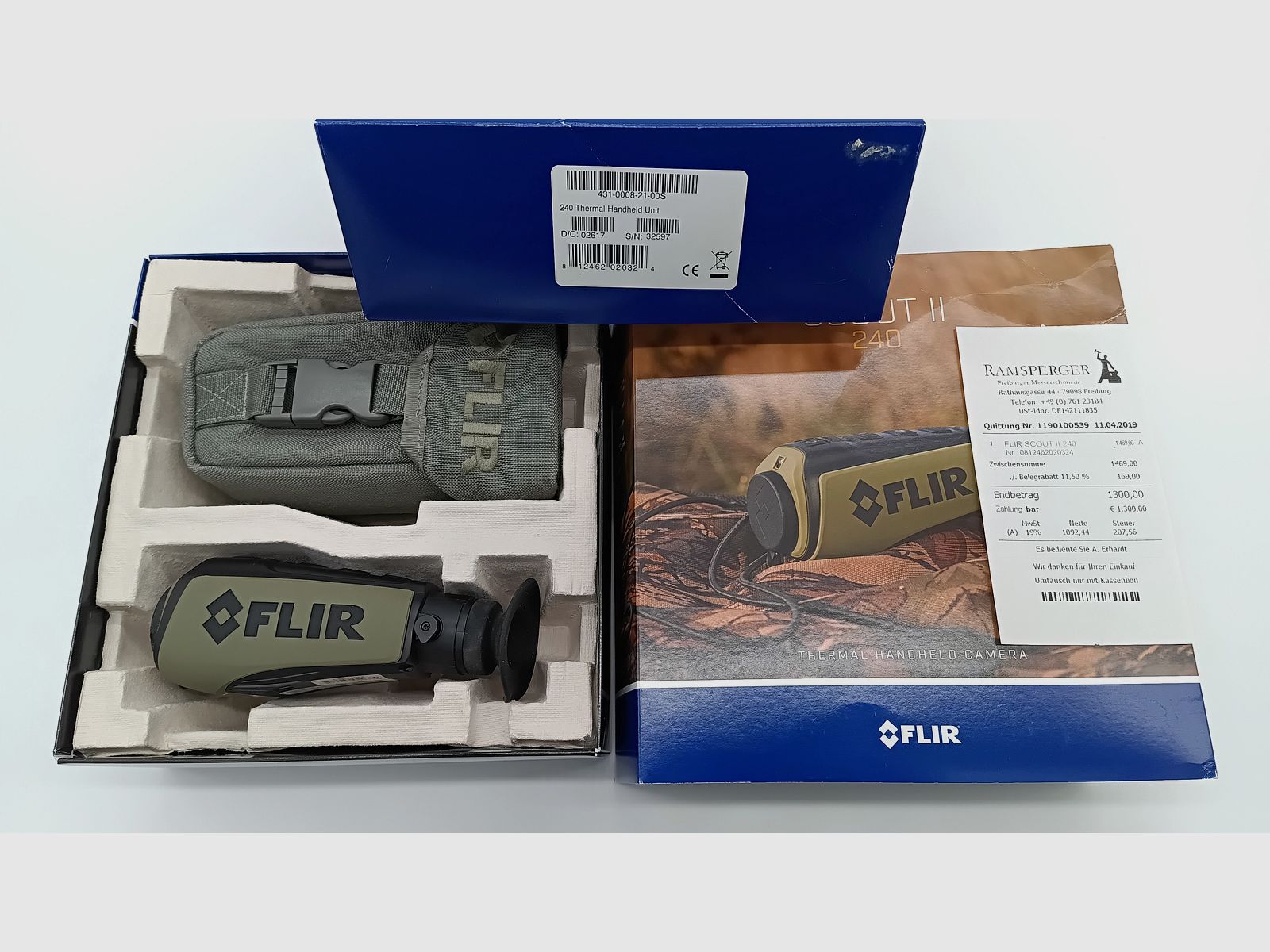 FLIR Scout II 240 - FLIR thermal imaging camera thermal sight device