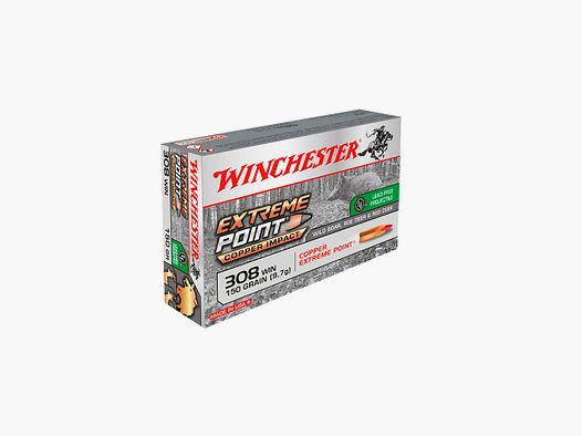 WINCHESTER 308 EXTREME POINT 150 GR