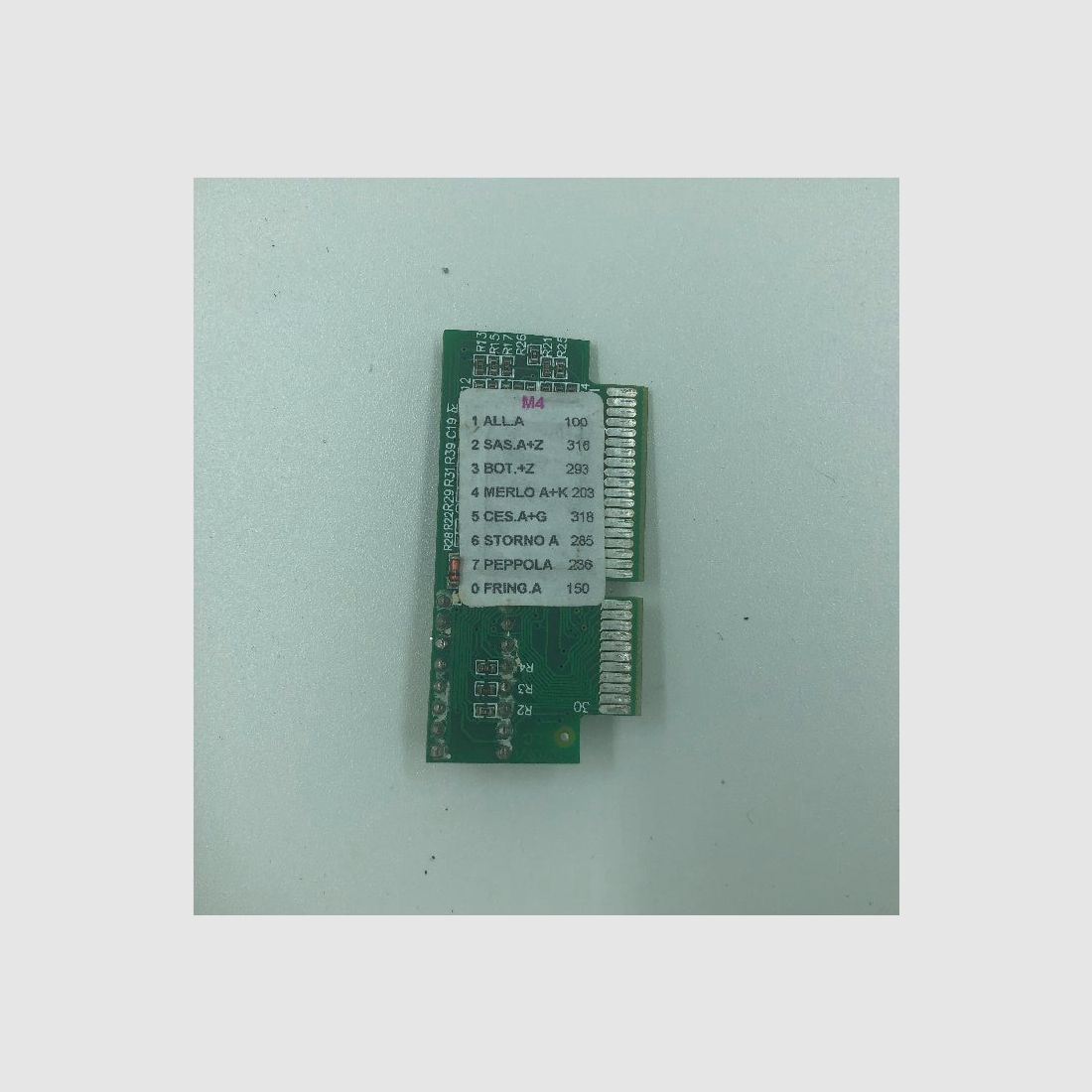 OFFERTA RICHIAMO B18 CON MEMORIA 8 CANTI MISTI, immagine 1 di 2