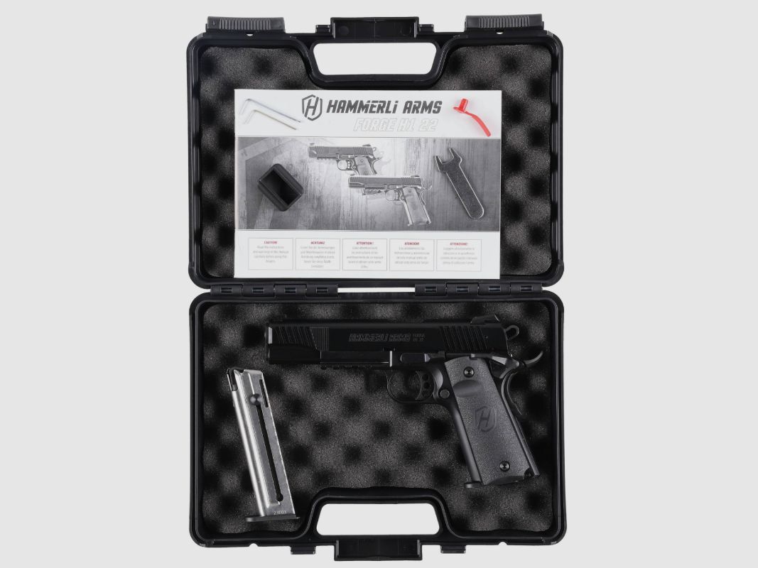 HAMMERLI ARMS FORGE H1 Pistole Kal. .22 LR 5”, Bild 8 von 8