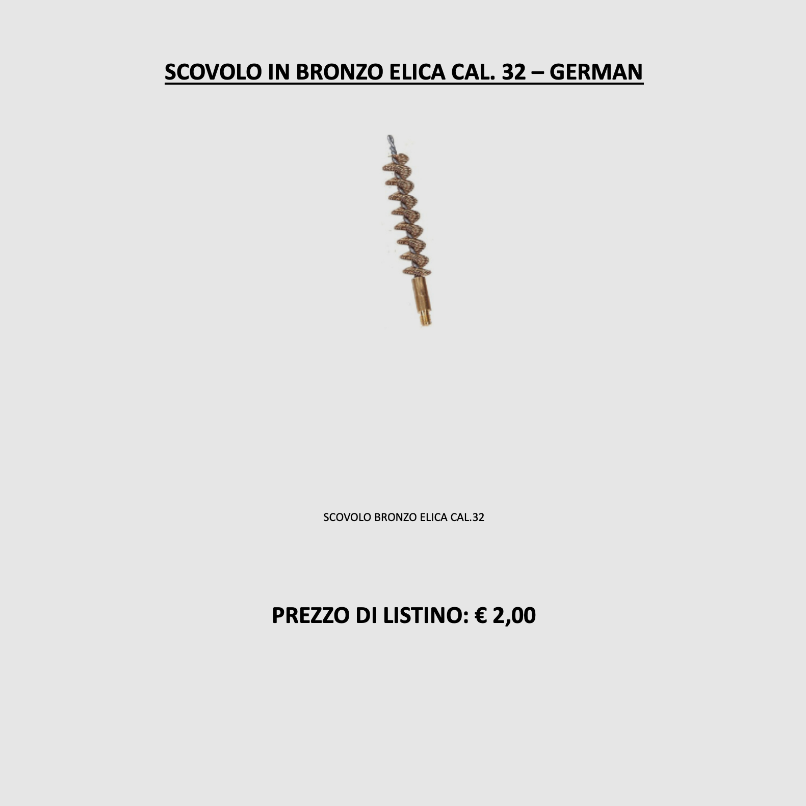 GERMAN – BRONZE COVER CAL.32, image 2 of 2