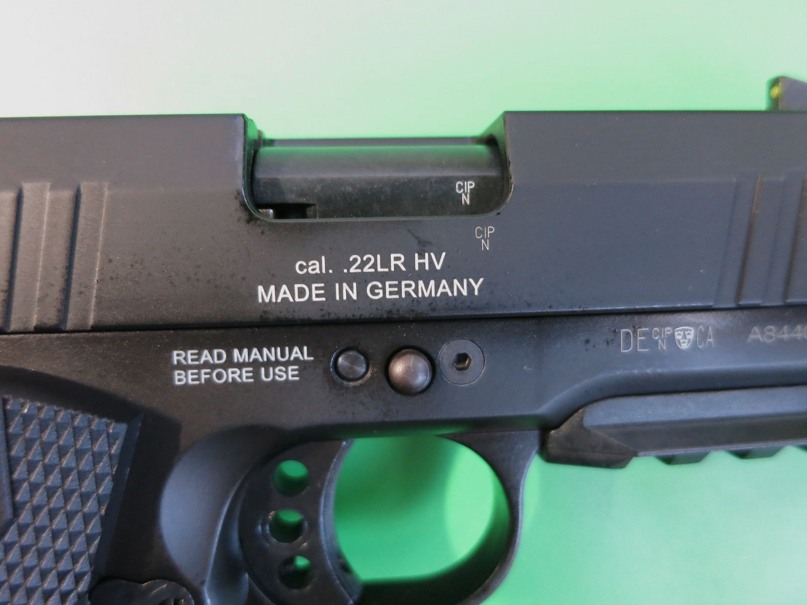 Selbstlade-Pistole German Sport Guns GSG-922, Kal. .22lr, Ausstellungsstück   #71, Bild 7 von 12