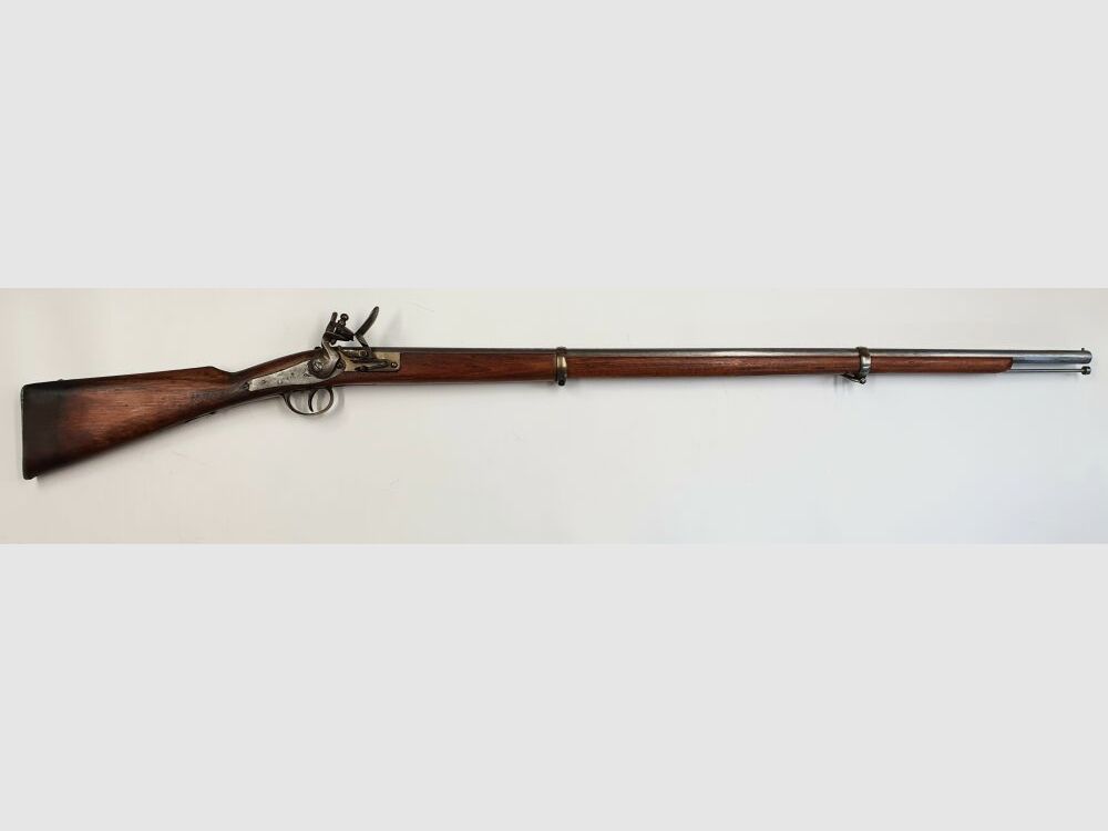 Fucile a pietra ignifuga a caricamento anteriore sconosciuto .44 Cal, immagine 1 di 10