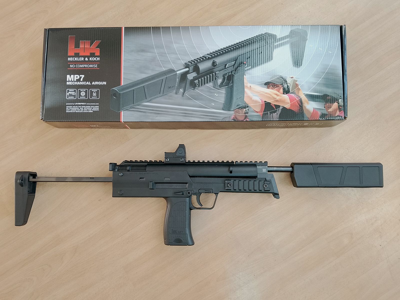 HK MP 7 4,5 mm Diabolo, afbeelding 4 van 5