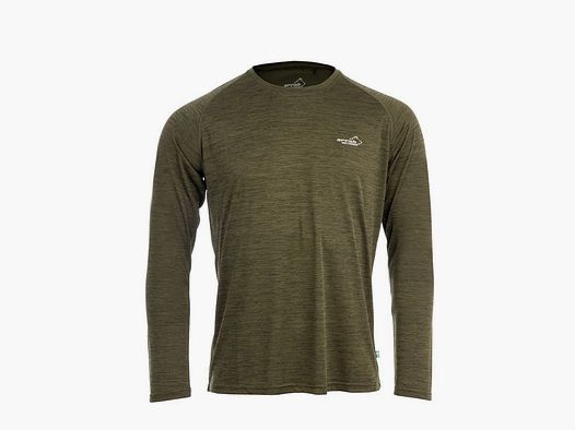 Arrak Outdoor Action Langarm Funktionsshirt Herren Olivgrün S