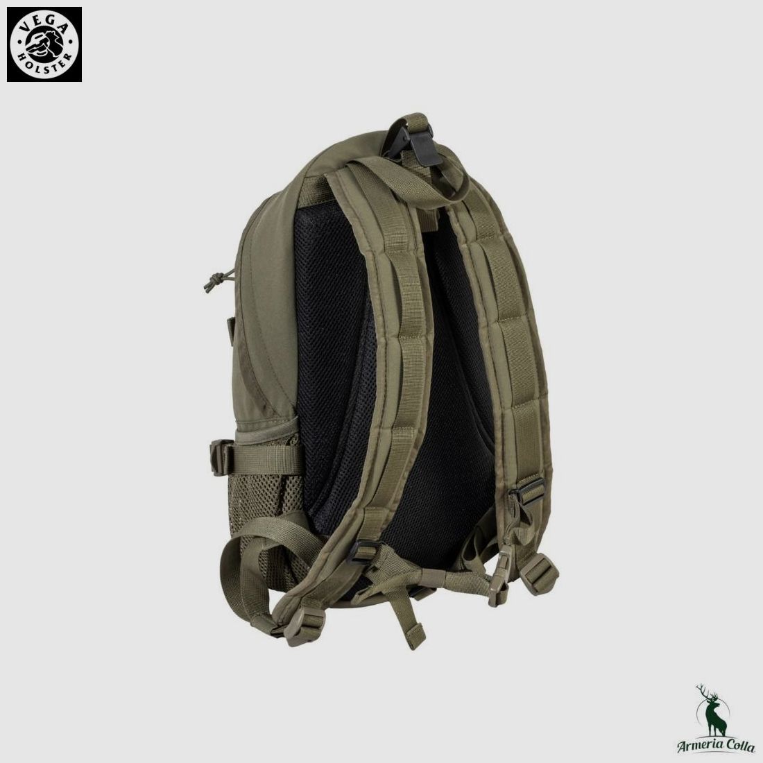 Vega Holster Rugzak Groen in Polyester 25L, afbeelding 2 van 3