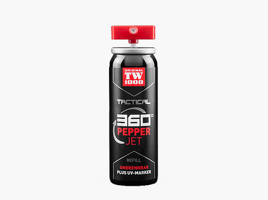 TW1000 TACTICAL Pepper-Jet Super-Garant Professional 45ml - TW1000 TACTICAL Pepper-Jet Ersatzpatrone 45ml