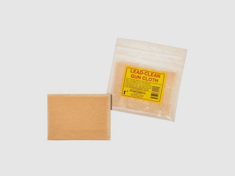 PRO SHOT PRODUCTS, INC LEAD-CLEAN GUN CLOTH