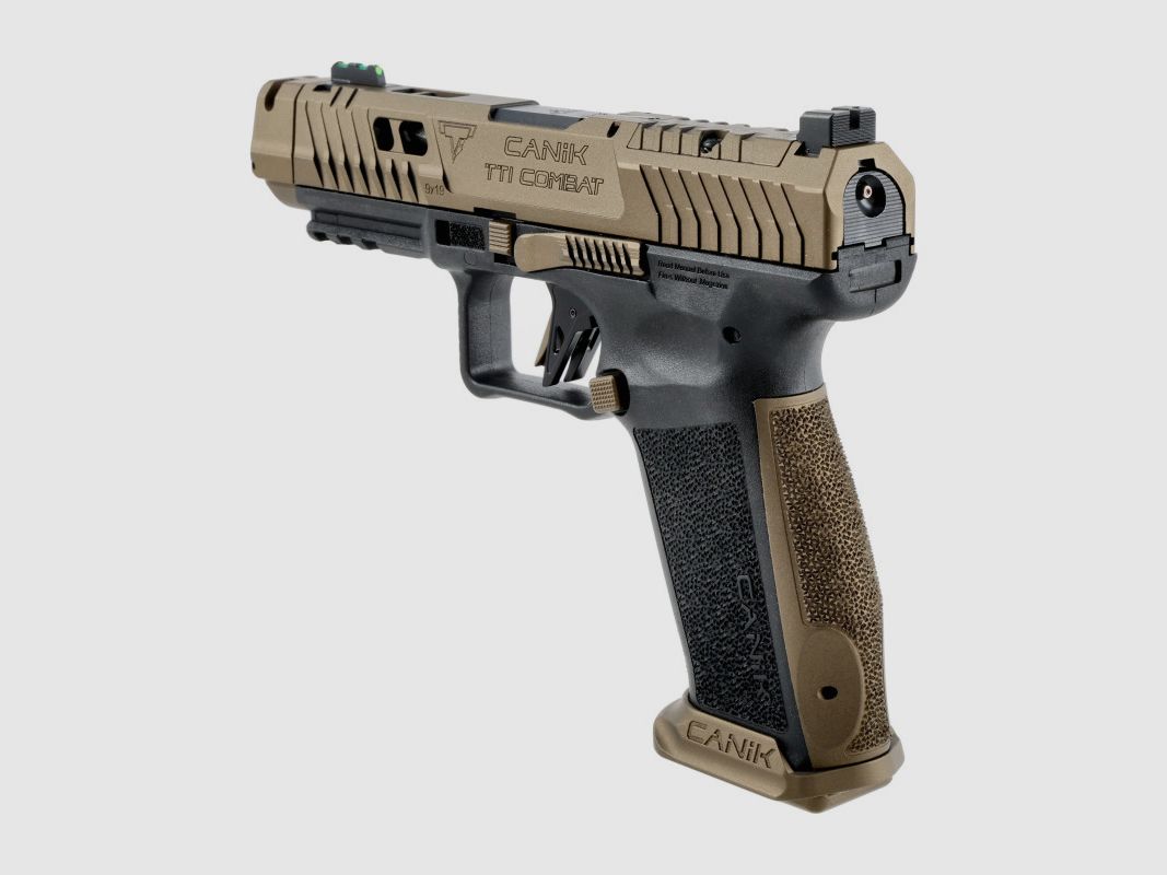 Canik TTI Combat pistool cal. 9x19 mm brons, afbeelding 7 van 9