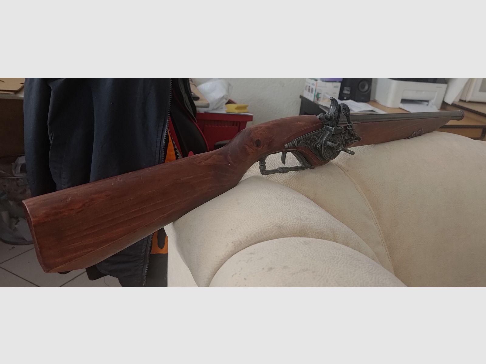 Dekowaffe Steinschlossgewehr im sehr guten Zustand 