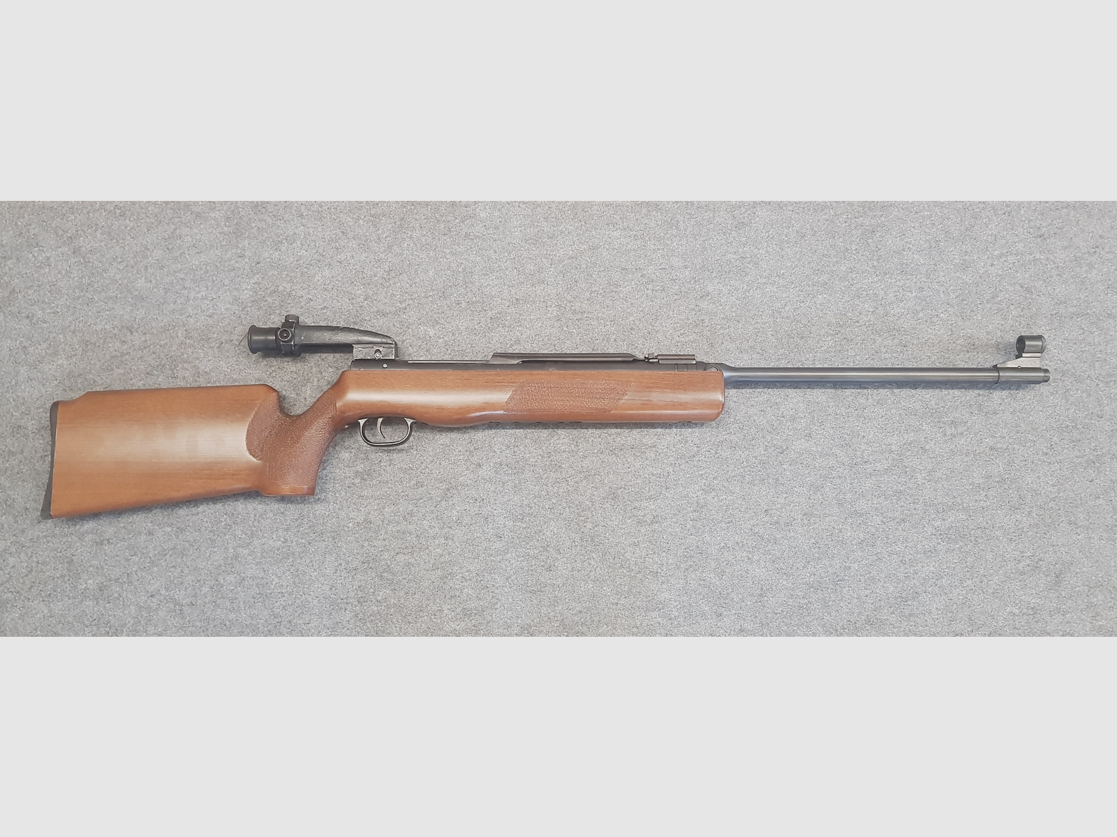 Weihnachtsangebot Seltenes aus Suhl Oberhebelspanner Luftgewehr Haenel Mod. IV/M im guten restaurierten Zustand Oberhebel 4M cal. 4,5mm Diabolo