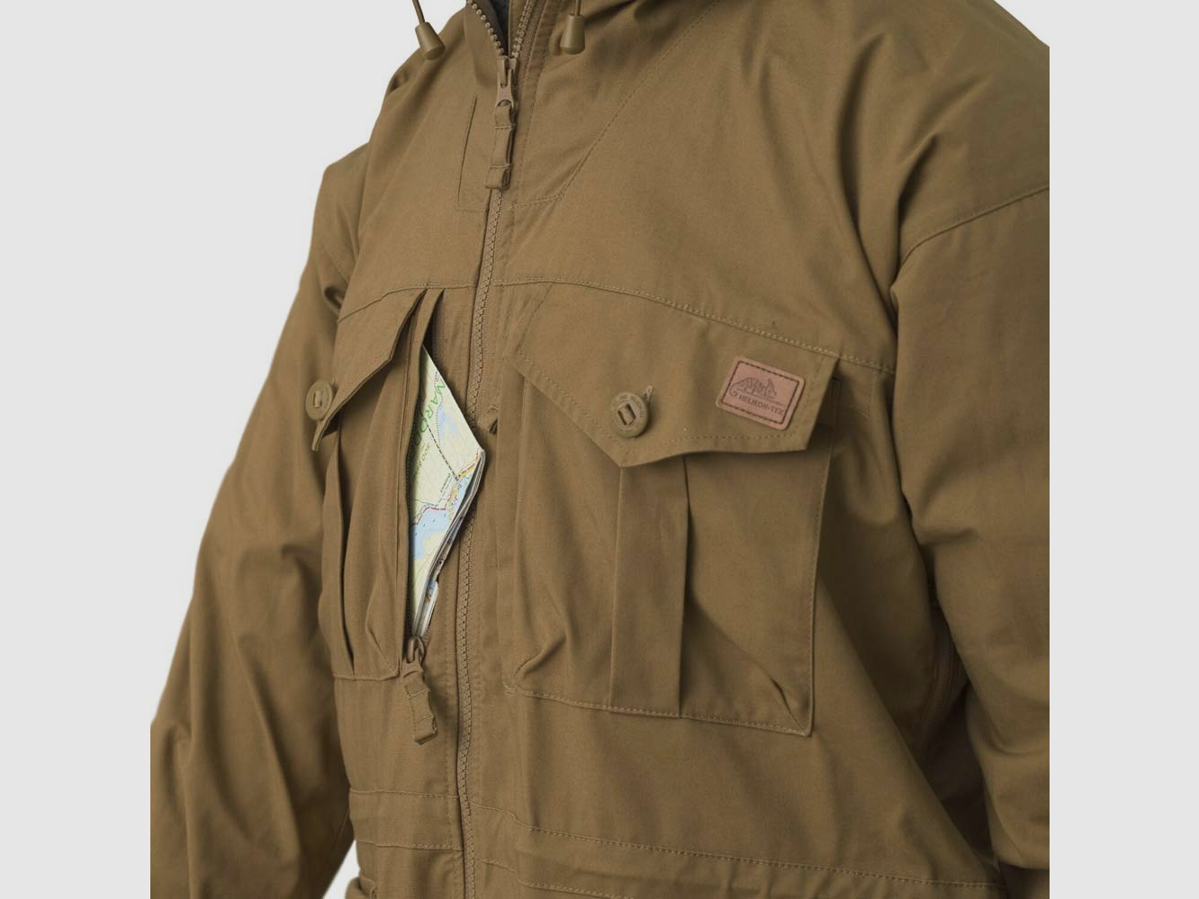 HELIKON-TEX BUSHCRAFT SAS SMOCK TAIGA GREEN