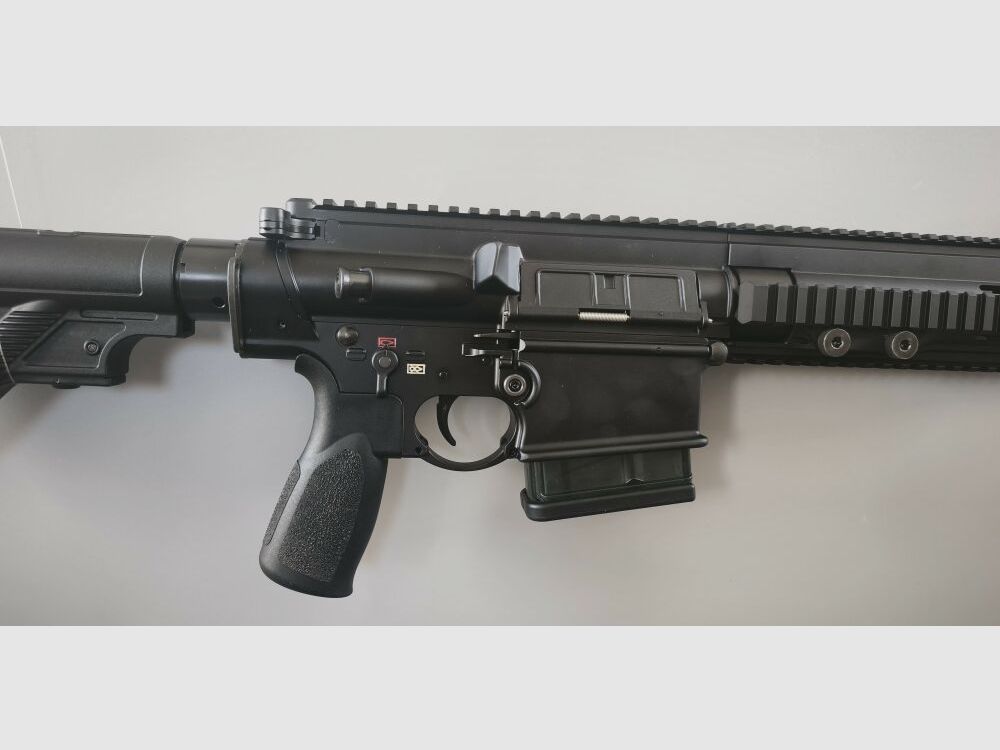 Heckler & Koch MR308 16,5" Quadrail Osłona ręczna czarna z Slimline Schulte .308Win, zdjęcie 6 z 16