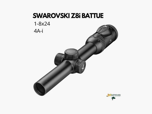 LUNETTE DE BATTUE SWAROVSKI Z8i 1-8x24 réticule 4A-i