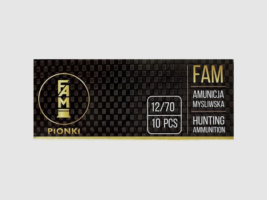 Munitions de chasse à grenaille FAM-Pionki 12/70 (2/0) 32 g