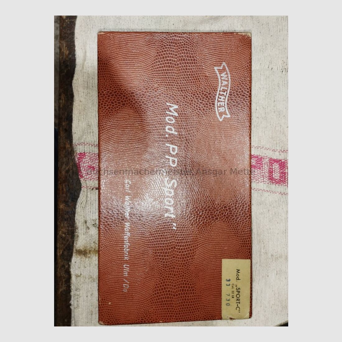 Walther PP Sport dans OVP PP Sport