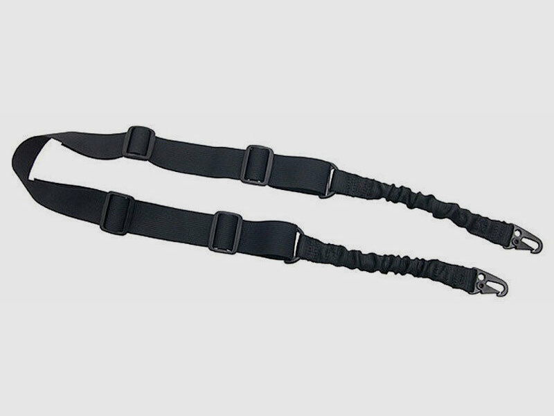 Mil Tec Storm TACTICAL Pasek do noszenia z Bungee 2-punktowy czarny