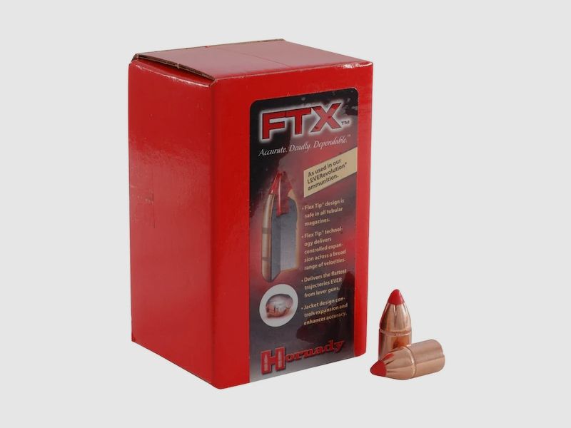 Hornady Geschoss .45/.458 (.45-70 & .450 Marlin) FTX 325GR 50 Stück