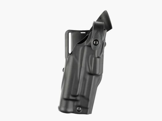 Safariland Model 6360 ALS/SLS Mid-Ride, Level III-retentie dienstholster voor HK P30 met lamp (zwart)