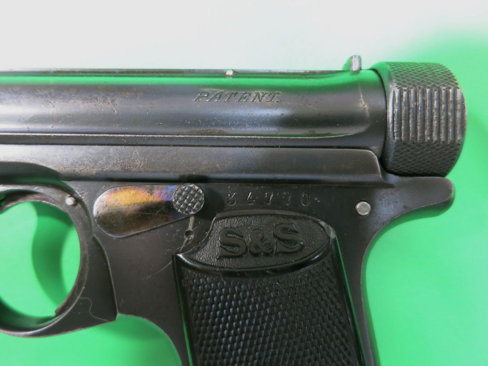 J.P. Sauer&Sohn Model 13 (1913), 7,65 mm Browning, Dienstpistool     #80