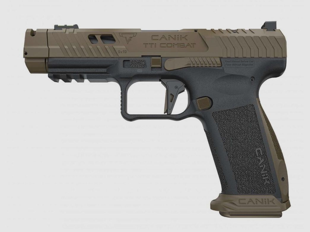 Canik TP9 TTI Combat Taran Tactical Innovations Kal. 9x19 SAO inkl. Ersatzm 9mmLuger