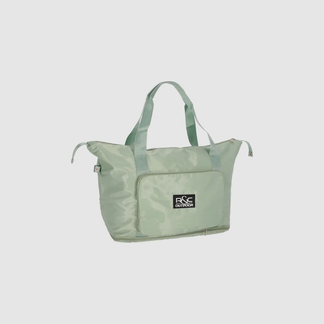 Sac de voyage vert pastel pliable
