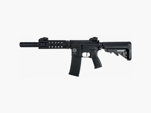 Grand Power AR15 SilentOps 7 Zoll CHARLIE Delta Armory Schwarz S-AEG Airsoft Gewehr Frei ab 18 Jahren