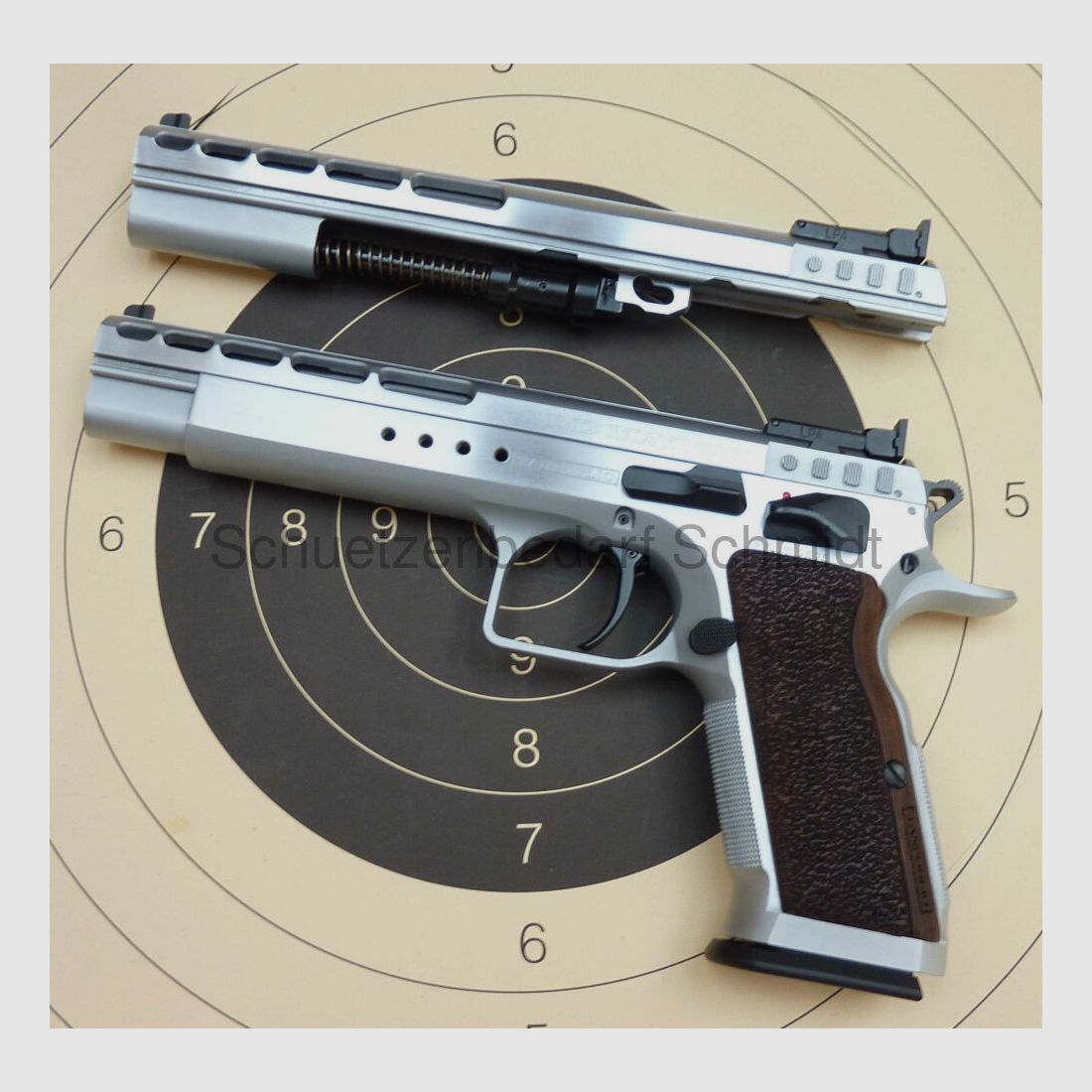 Tanfoglio Gold Match Combo, 6 - Zoll .45ACP + WS 9mm Para