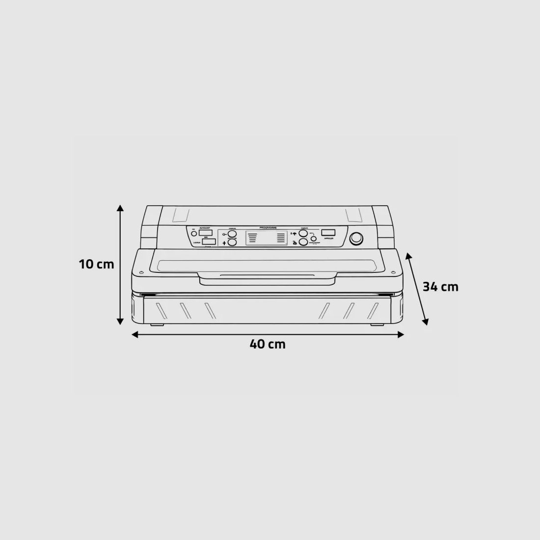 Vakuumiergerät LCD Experte - Professionelles kompaktes Gerät, Bild 3 von 5