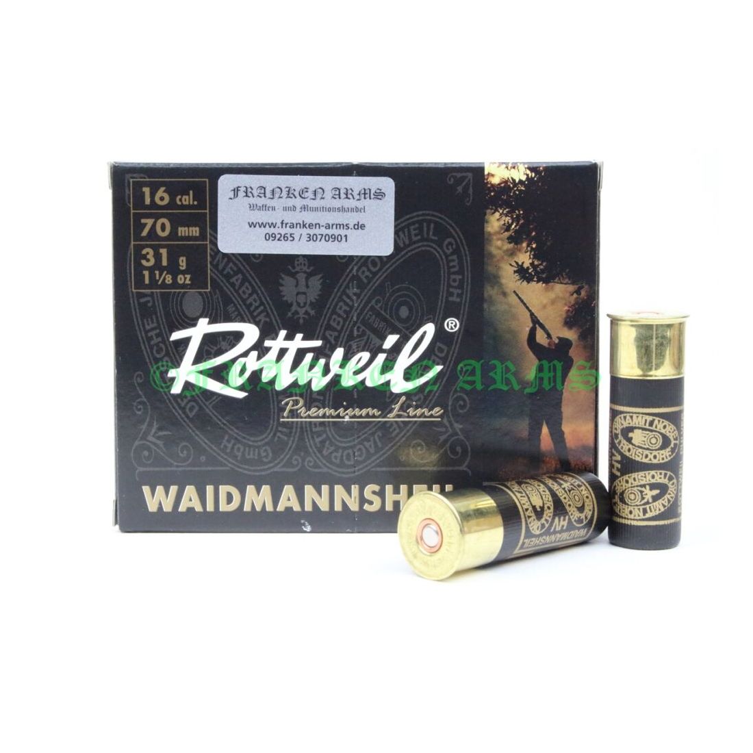 Rottweil	 Waidmannsheil HV 16/70 3,0mm 10Stück