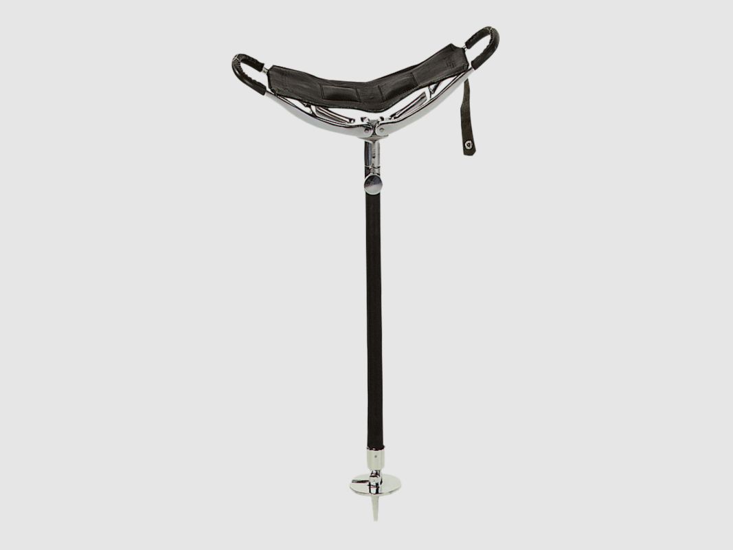 Bastone da seduta in pelle pieghevole 55-75 CM
