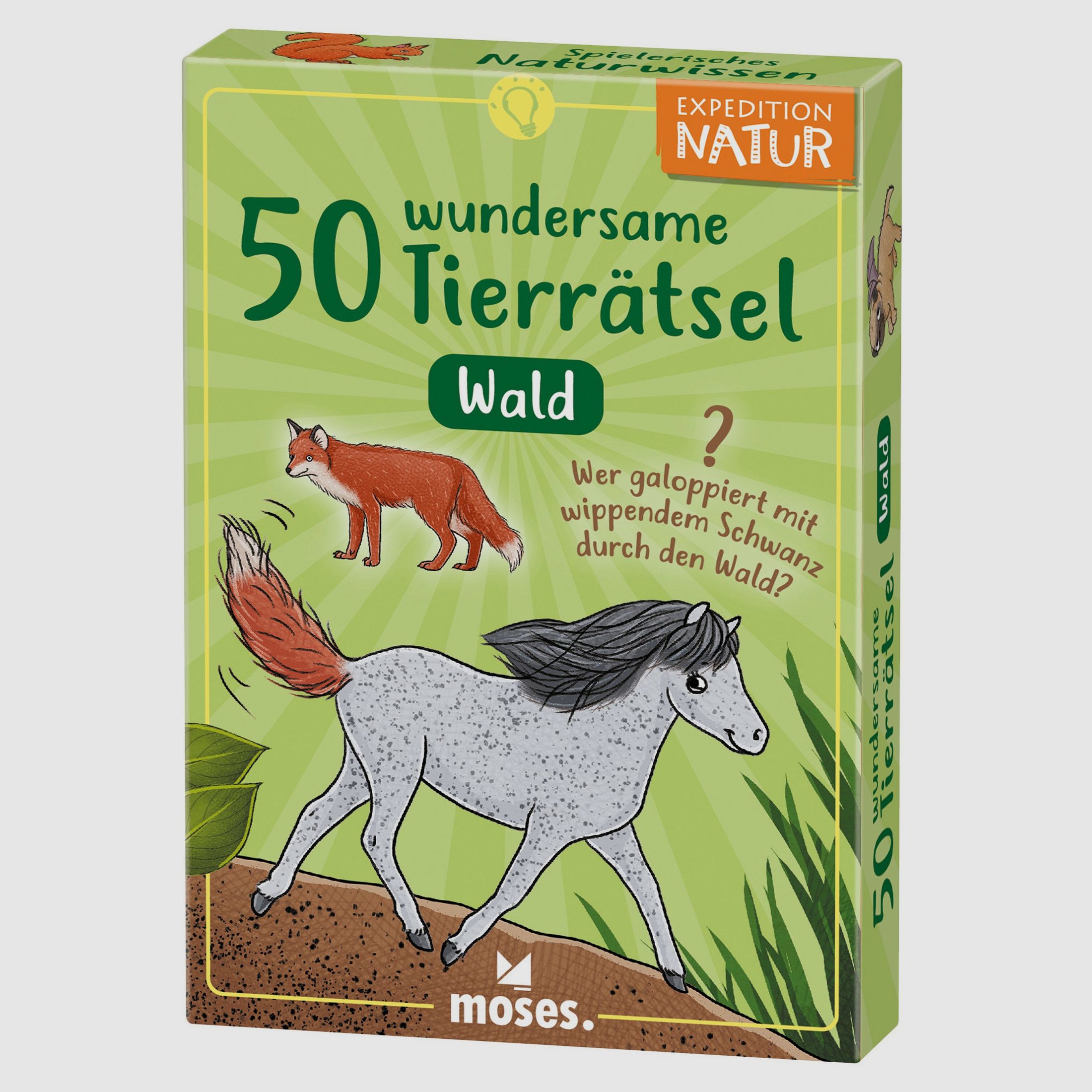 Moses 50 meravigliose enigmi animali foresta