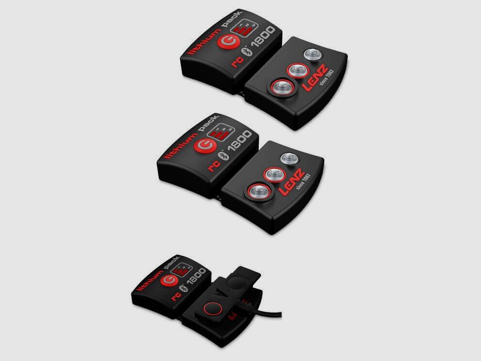 Pack de 2 batteries lithium Lenz – 1 800 mA