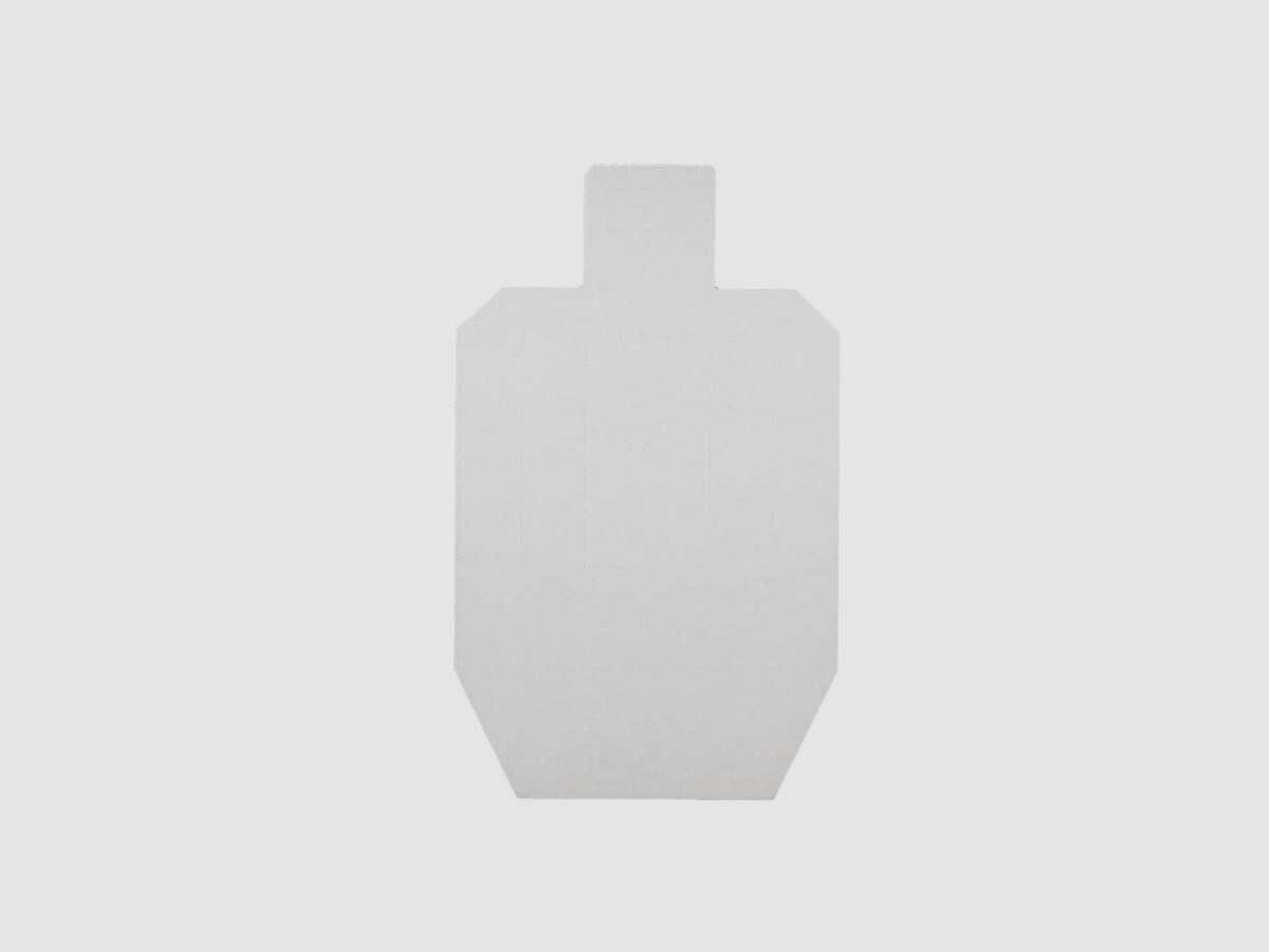 Pappe-Metrisches Ziel TAN-WEISS - 100 Stück-Pack, Bild 3 von 3