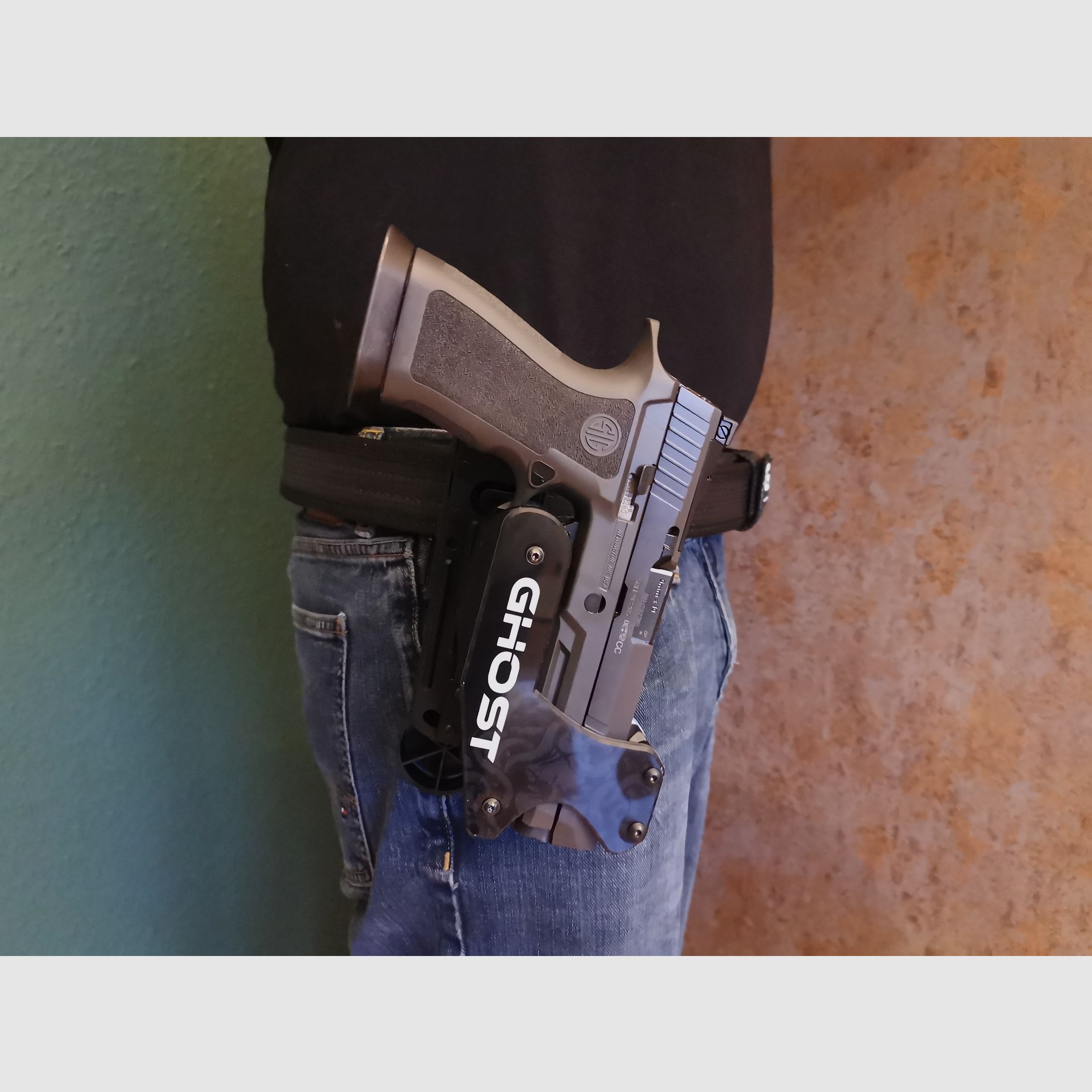 Ghost Gürtel Set Hydra Holster 4 x Magazine IPSC CZ Shadow 2 TS2 Glock SigSauer X Beretta Tanfoglio