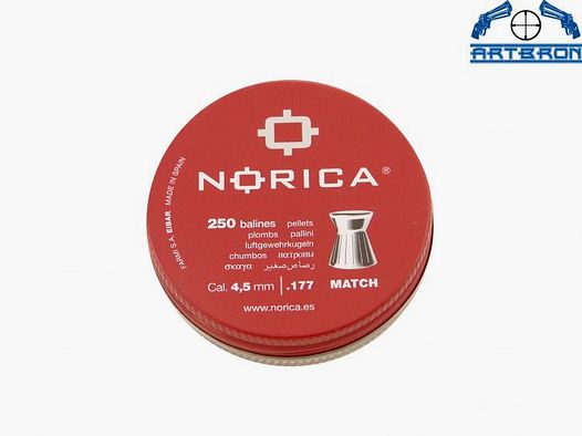 Norica Match pellets 250 pcs. cal. 4.5 mm