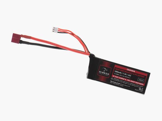 Lipo 7.4V 1800mAh 65C Graphene T-Plug | Nimrod