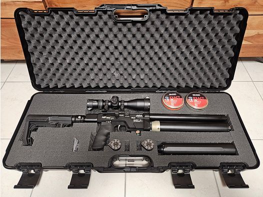 Luftgewehr AEA HPMAX Mk2 9mm inkl. Koffer