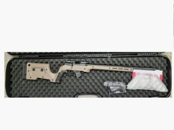 Anschütz 1761 HB-G28 APR MDT XRS .22lr Tierra Oscura Plana