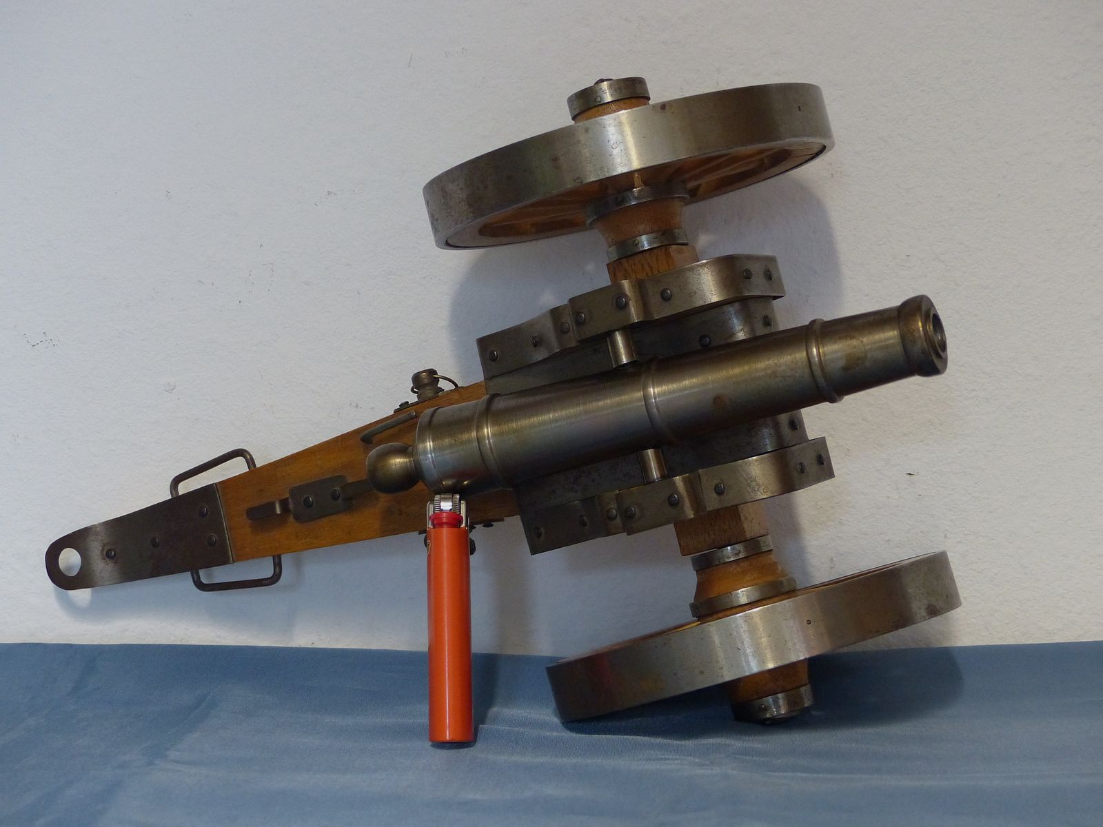 Vorderlader Kanone Deutschland Deko Eigenbau Feldgeschütz vintage