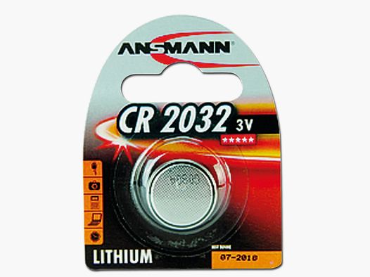 Ansmann Batteria a Bottone Litio CR2032