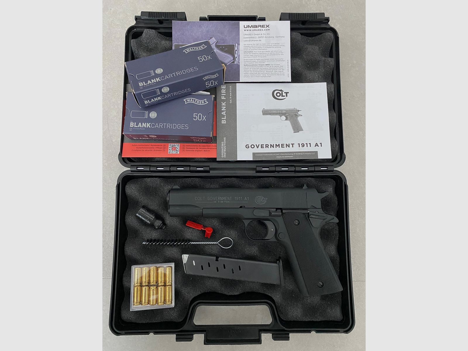 Colt Government 1911 A1 – 9 mm P.A.K. – Umarex, image 2 sur 9