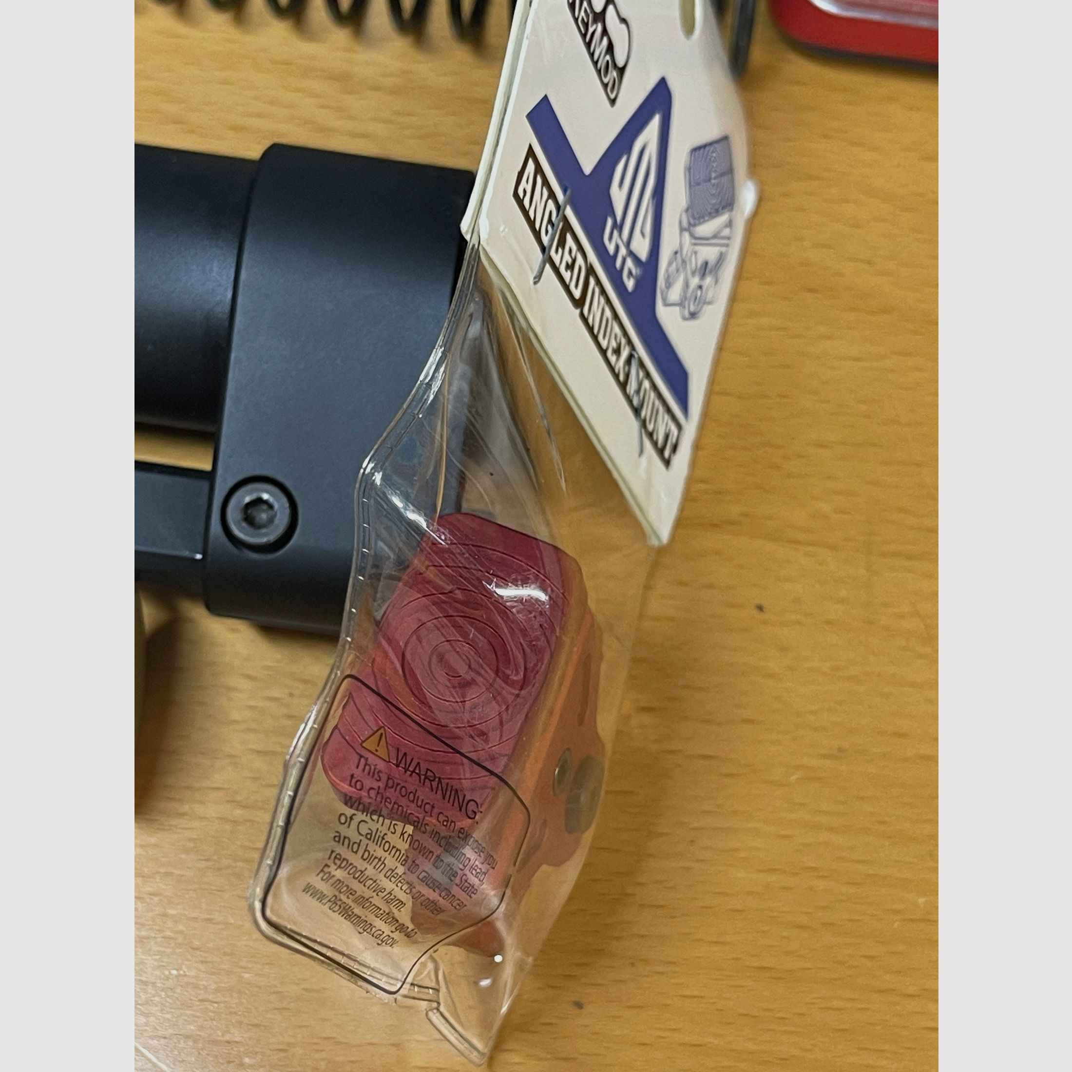 UTG Angled Index Mount Daumenauflage Key Mod