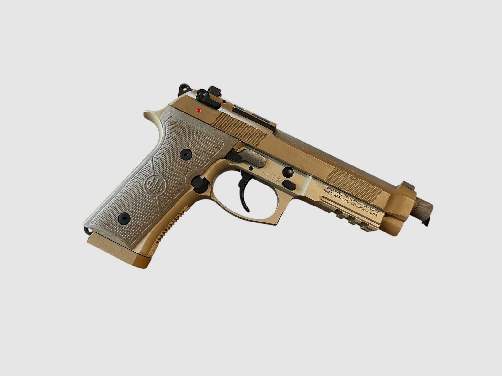 Beretta M9A4 9mm-pistool | Tactische klassieker FDE | Winkel, afbeelding 4 van 8