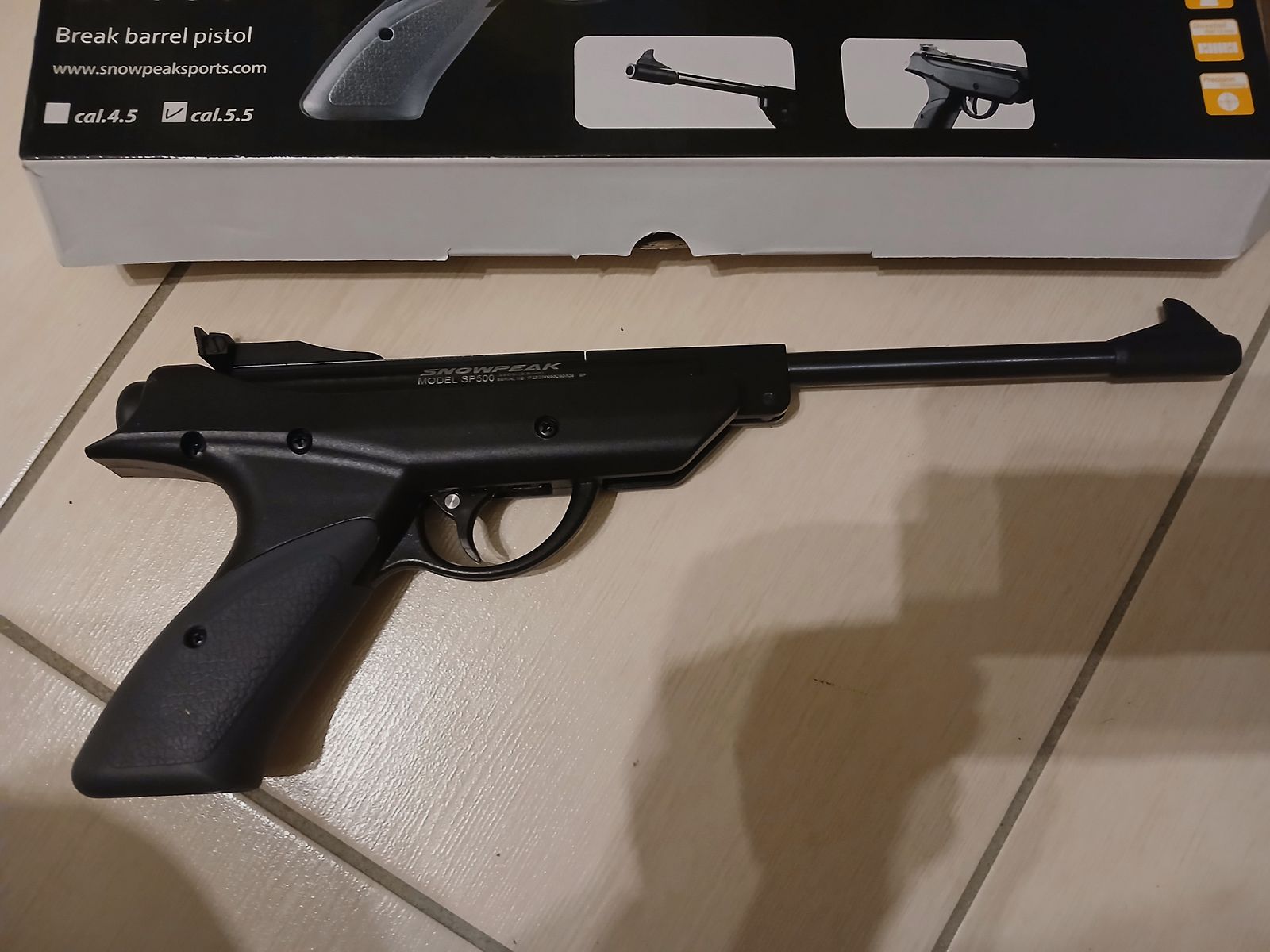 Snowpeak SP500 5,5mm Knicklaufpistole