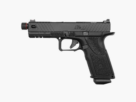 Réplique Airsoft GBB PTS Syndicate Zev OZ9 Noir - Matériaux Durables - Performances Réalistes - Contrôle et Fiabilité en Jeu