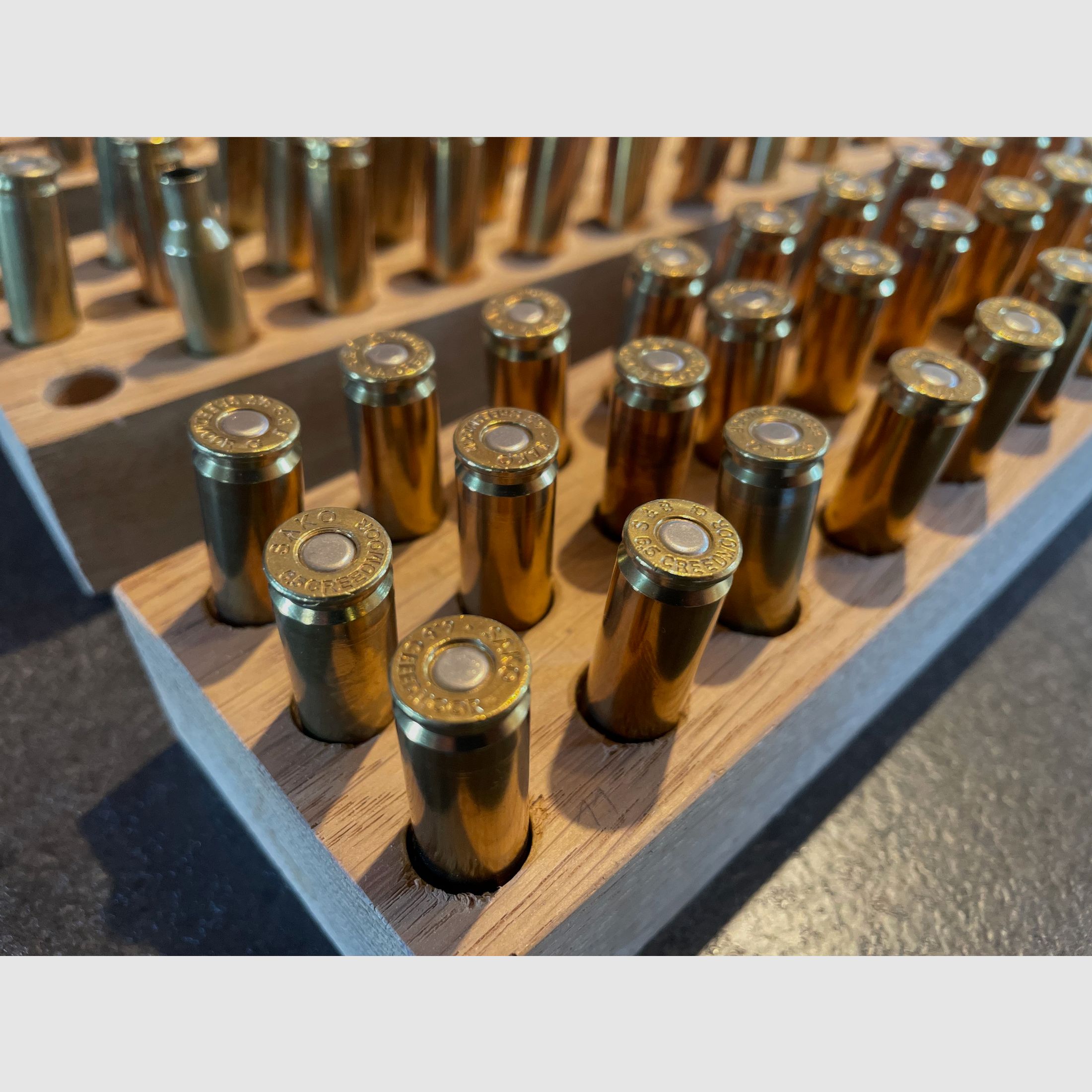 6.5 Creedmoor Hülsen – vollkalibriert, gereinigt & CCI-gezündert – Sako & Sellier&Bellot