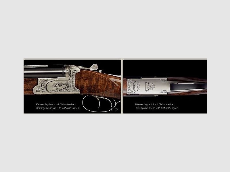 KRIEGHOFF Mehrpreis für Neuwaffe Gravur: 2 Kl. Jagd-Arabeske Optima-Ultra-Classic-Hubertus, billede 2 af 2