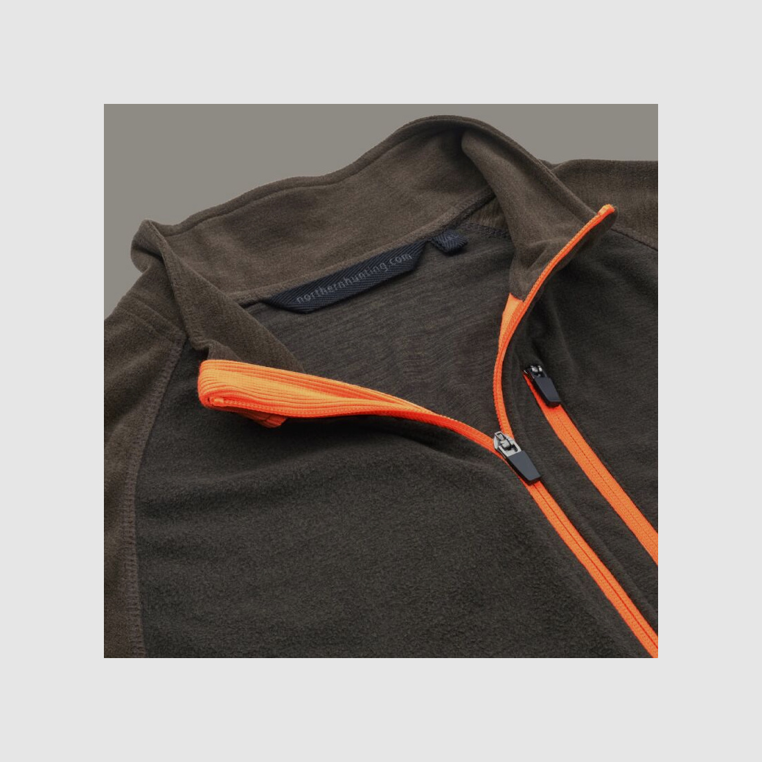 Northern Hunting Herren Unterhemd Anker Braun