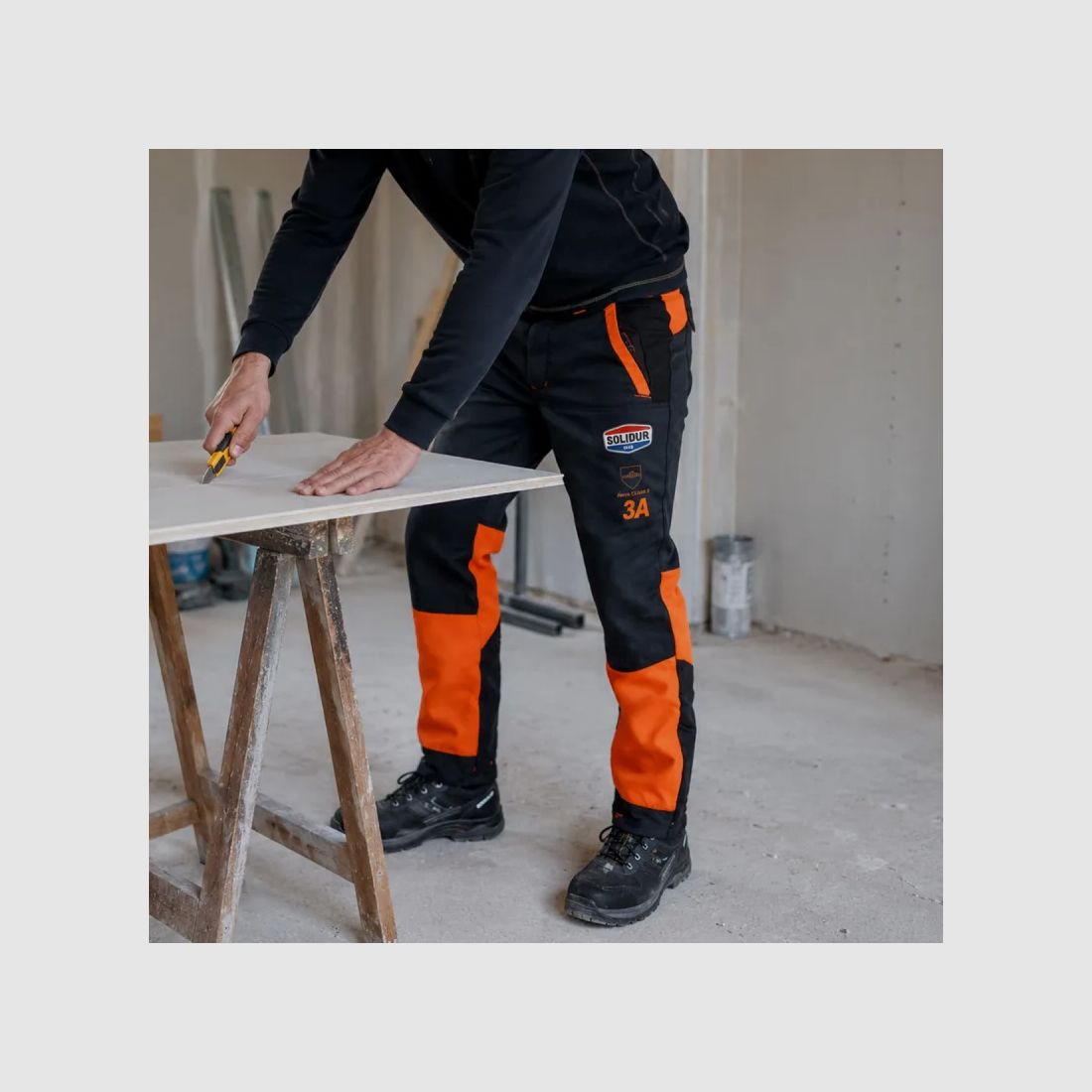 Chainsaw Protection Pants Authentic Class 3 Type A Orange - 28 m/s, image 3 of 3
